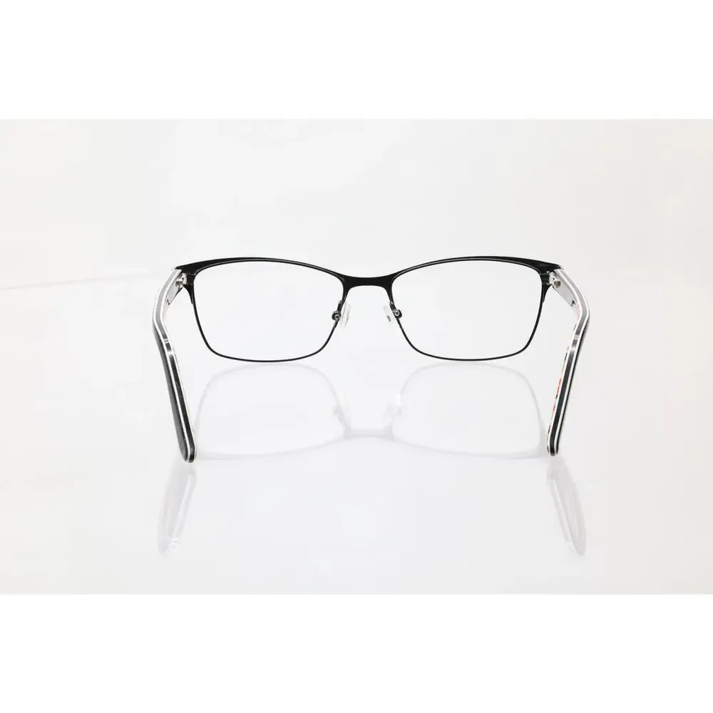 B.U.M EQUIPMENT DELIGHTFUL 52-16-135mm BLACK Eyeglass FRAMES ONLY - FAIR - READ